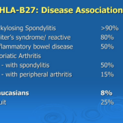 HLA-B27 disease associations